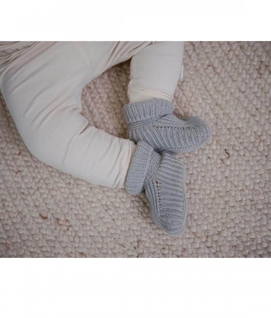 Booties Dinan - Grey Wave