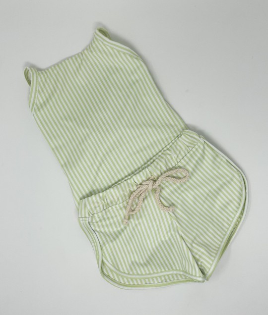 MARA ONE-PIECE - MELON STRIPE