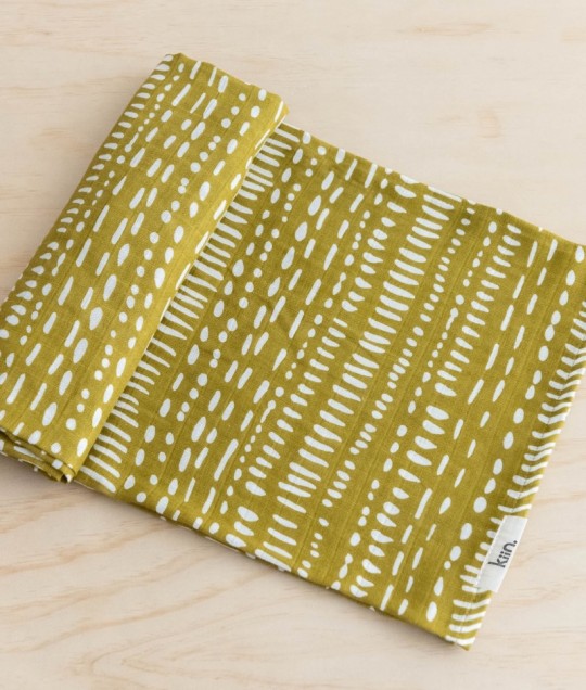 Organic Cotton + Bamboo Muslin Swaddle -- MOSS
