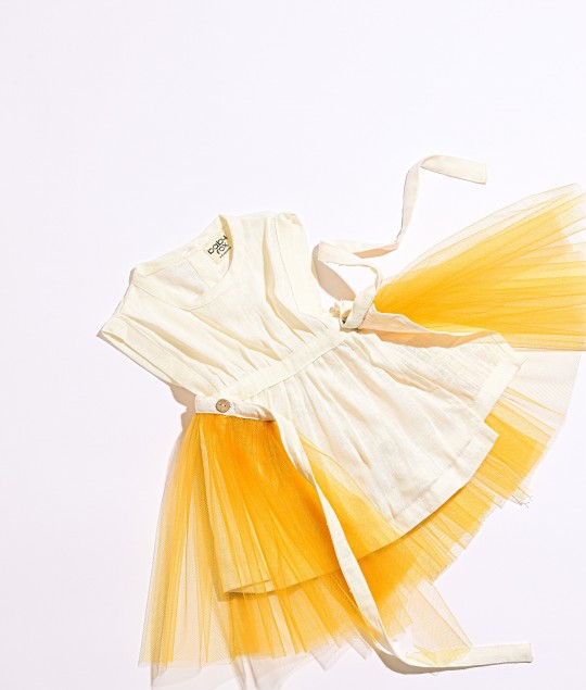Blossom Delight - Cream/Mustard