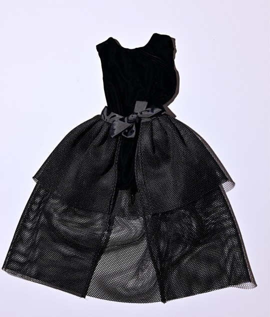 Velvet Dress with Detachable Tutu - RM09