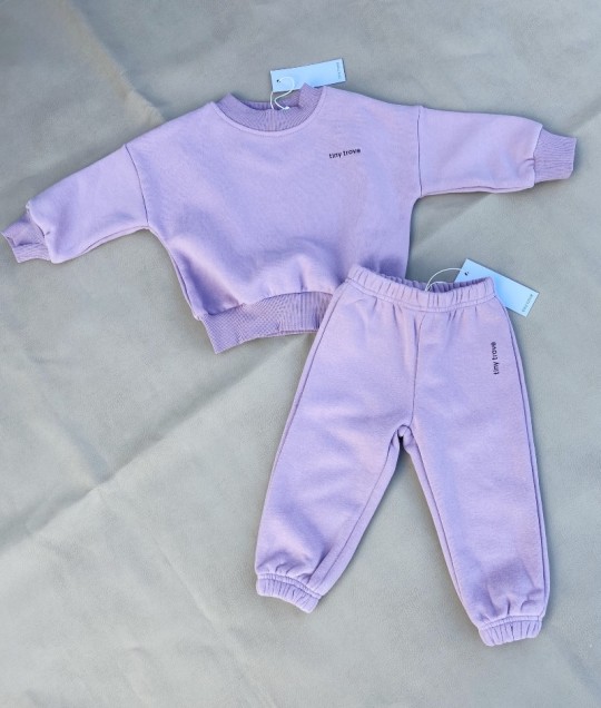 Woodie Logo Tracksuit - Periwinkle