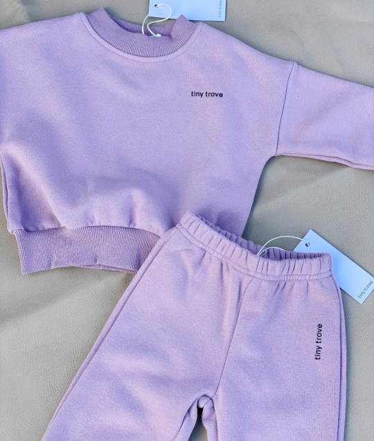 Woodie Logo Tracksuit - Periwinkle