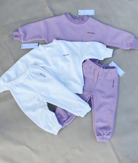 Woodie Logo Tracksuit - Periwinkle