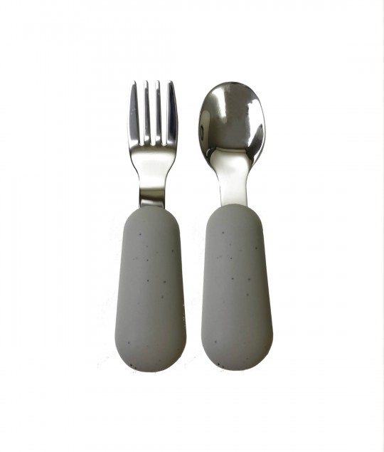 Toddler Cutlery - Blue Clay