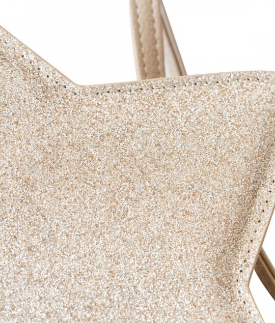 Glitter Star Bag (champagne gold)