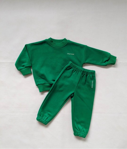 Woodie 3D Logo Tracksuit - Green