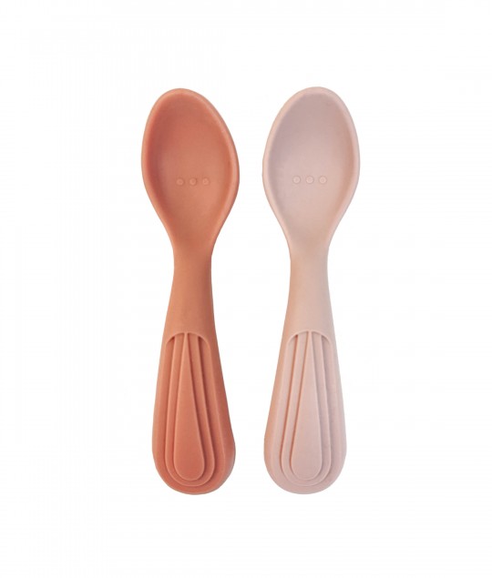 Baby Spoon - Cinnamon & Nude
