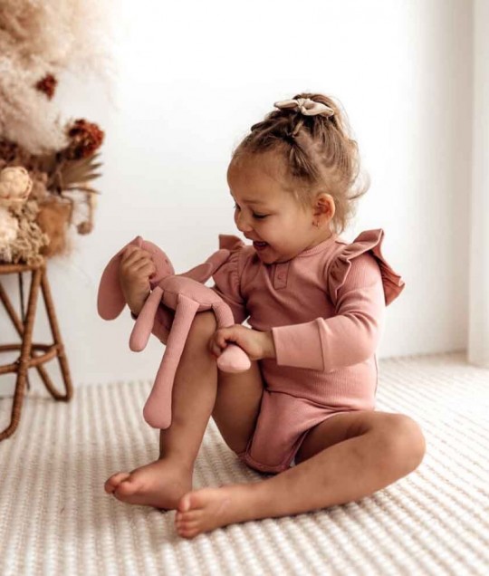 Organic Snuggle Bunny - Rose