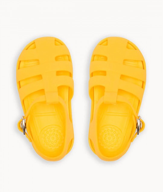 Yellow Jelly Shoe