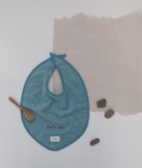 Bib Dijon organic - Sea