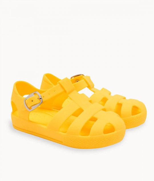 Yellow Jelly Shoe