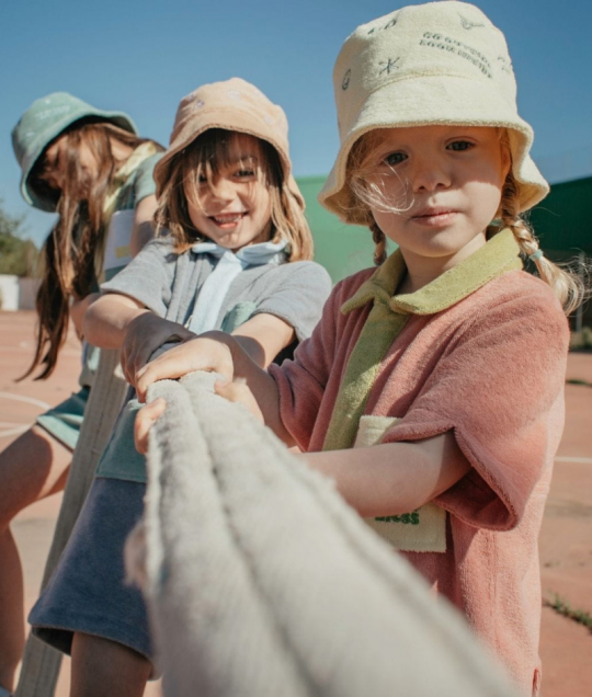 TERRY BUCKET HAT - MELON