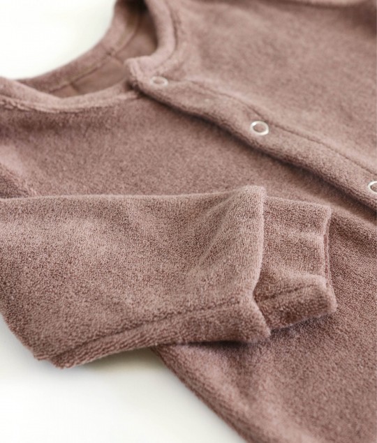 Terry Sleepsuit Mocha