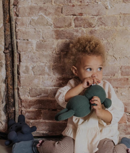 Miffy Sitting Mousseline Green