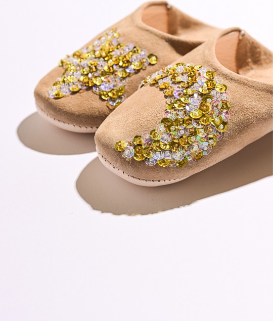 Beige Multi Moon & Star