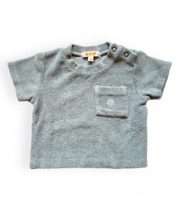 S K Y E - Shirt in Terry - Cloud