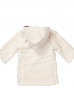 Baby bathrobe Dijon Daily warm white
