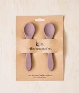 Silicone spoon twin pack - Heather