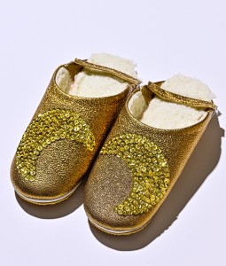 Sheep Bronze Glitter Gold Moon