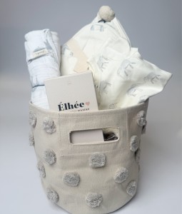 Powder Blue Gift Basket