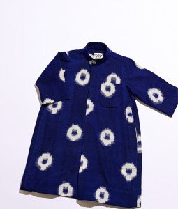 Navy White Blocks Dishdasha