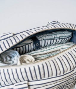 Diaper Bag - Stripes Away Ink Blue