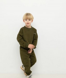 Woodie 3D Logo Tracksuit - Olive