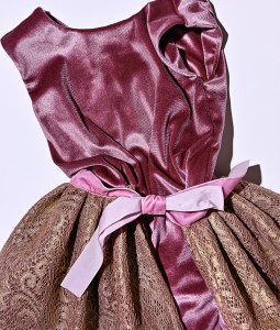 Velvet Dress with Detachable Tutu - RM03