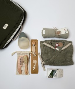 Khaki Maternity Bag - Gift Set