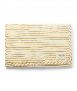 Striped On the Go Portable Changing Pad - Marigold