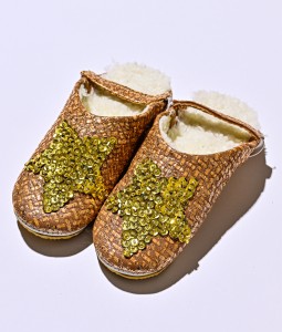 Sheep Bricks Glitter Gold Star