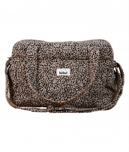 Middle Changing Bag - Leopard Beige
