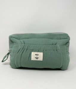 Toiletry Bag - Green Lilly