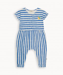 Cabin - Blue Stripe Jumpsuit