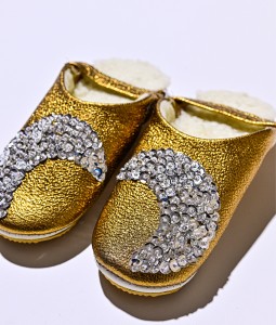 Sheep Bronze Glitter Silver Moon