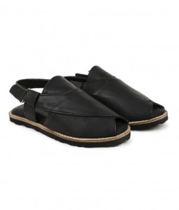 Boys Black Peshawari Shoes