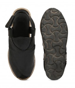 Boys Black Peshawari Shoes