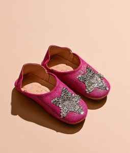 Pomegranate Glitter Silver Star