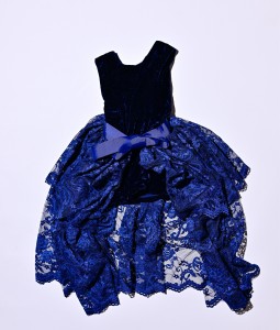 Velvet Dress with Detachable Tutu - RM05