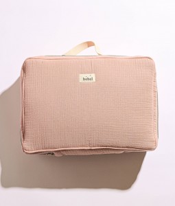 MATERNITY SUITCASE - OLD PINK