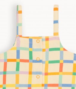 Rainbow Dungaree Shorts