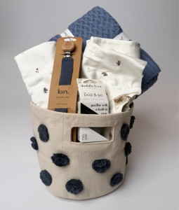 The Gentle Blue Gift Basket