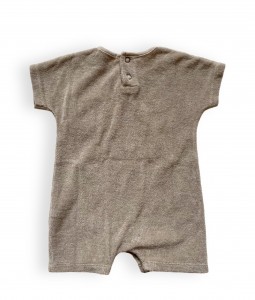 RUBI - Terry Romper - Sand
