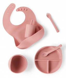 Silicone Meal Kit Rose