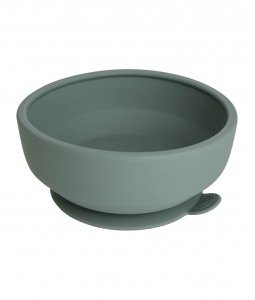 Suction Bowl - Blue Clay