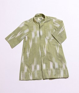 Lime White Dishdasha