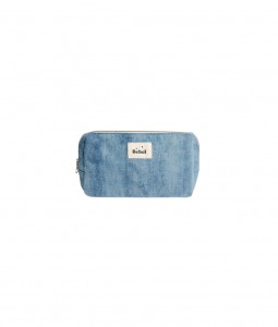 Toiletry Bag Small Blue Jeans - Clair