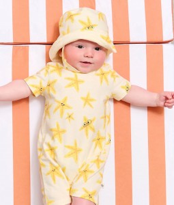 Starfish Shortie & Sunhat Set