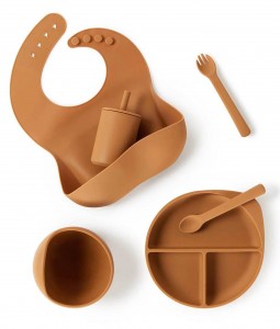 Silicone Meal Kit Chestnut